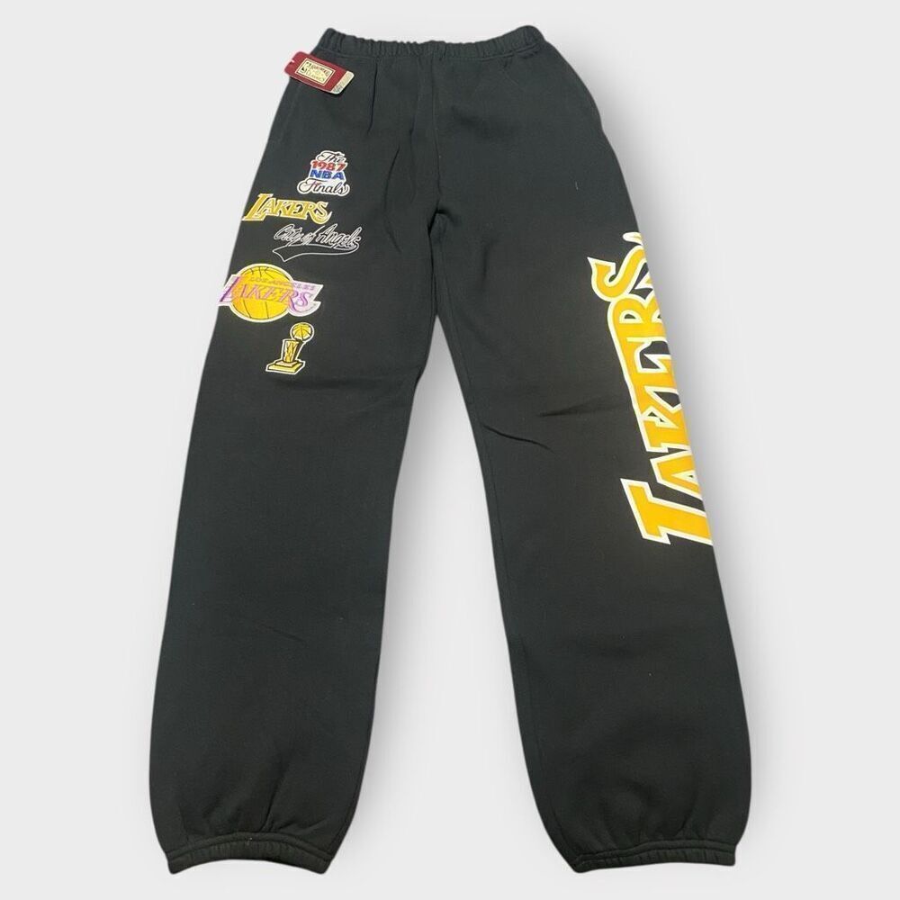MITCHELL & NESS Los Angeles Lakers Champ City 1987 NBA Finals Sweatpants size S